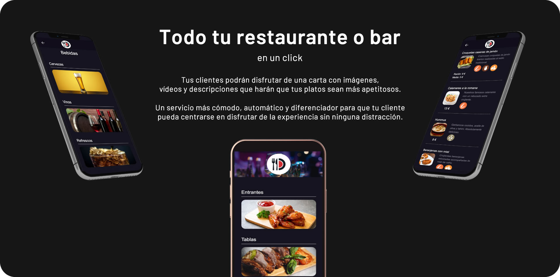 Diresty app de gestión para restaurantes y bares